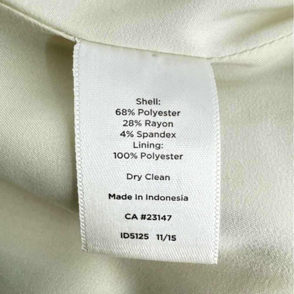 Talbots feminine breeze chic classic Vertical Lined Single Button pockets 10P - Picture 12 of 13